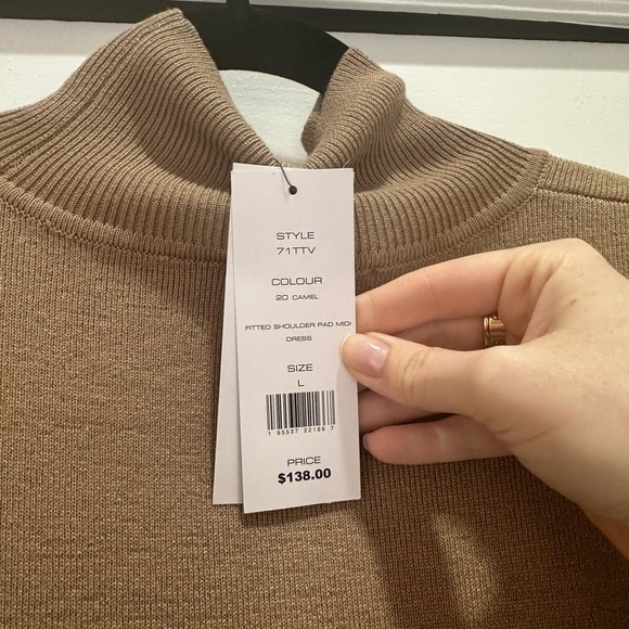 NWT French Connection Midi Sweater Dress - Picture 2 of 3